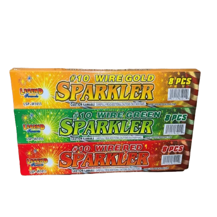 10 Color Sparklers