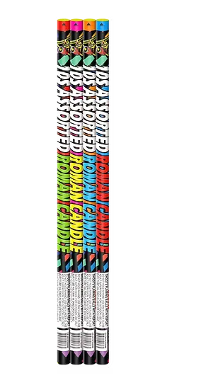 10S Assorted Roman Candle