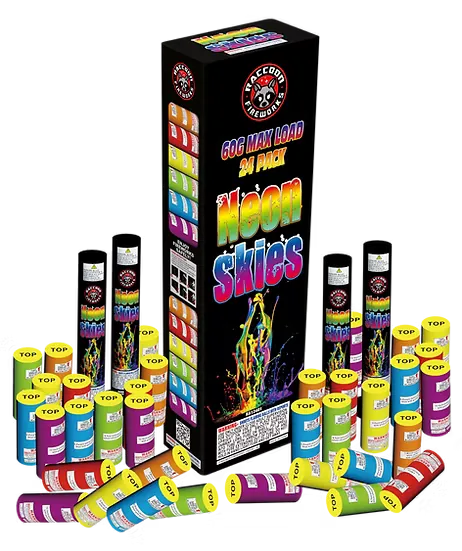 4″ Neon Skies 24’S