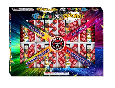 Color & Boom Artillery Assortment 64’S
