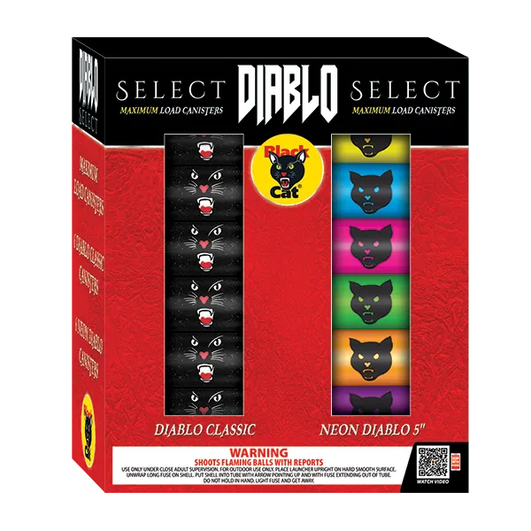 DIABLO 12 SELECT Diablo & Neon Diablo Shells