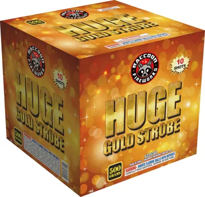 Huge Gold Strobe 10’s