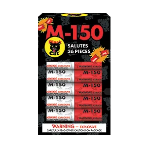 M-150 Assorted Red/Silver (box)