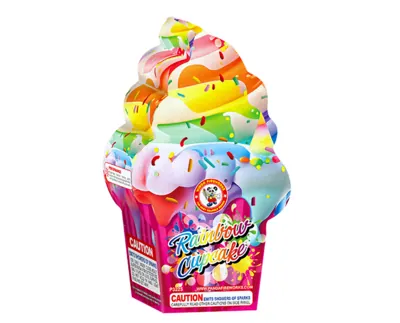 Rainbow Cupcake